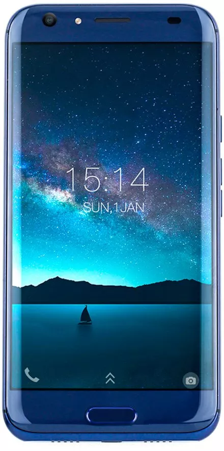 Смартфон Doogee BL5000 Blue - фото