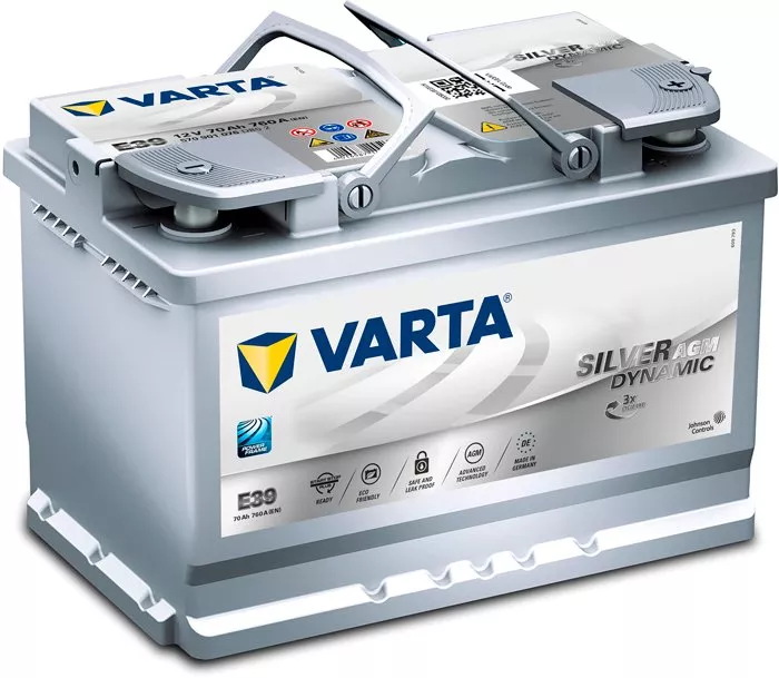 Аккумулятор VARTA Silver Dynamic AGM 570901076 (70Ah) - фото
