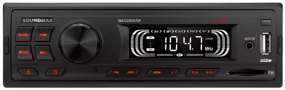 Автомагнитола Soundmax SM-CCR3072F - фото