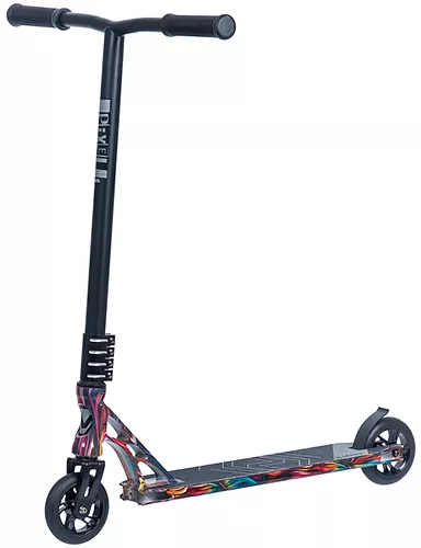 Самокат Novatrack Pixel BL Multicolor 110A.PIXEL.MC20 - фото