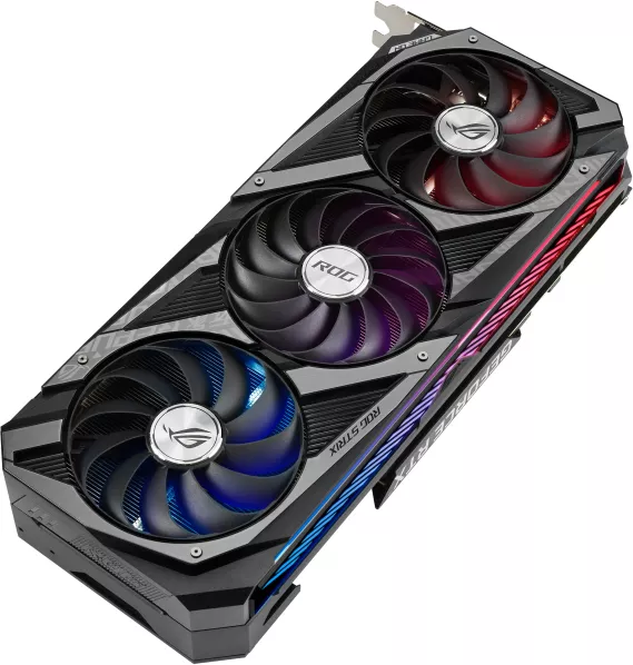 Видеокарта Asus ROG Strix GeForce RTX 3080 Ti OC Edition 12GB GDDR6X - фото4