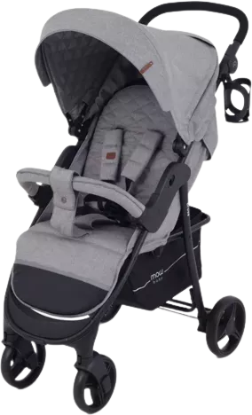 Детская прогулочная коляска MOWbaby Cross Gold / RA089 (beige) - фото
