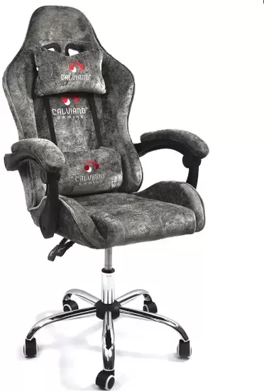 Игровое кресло Calviano Asti Ultimato (dark grey fabric) - фото